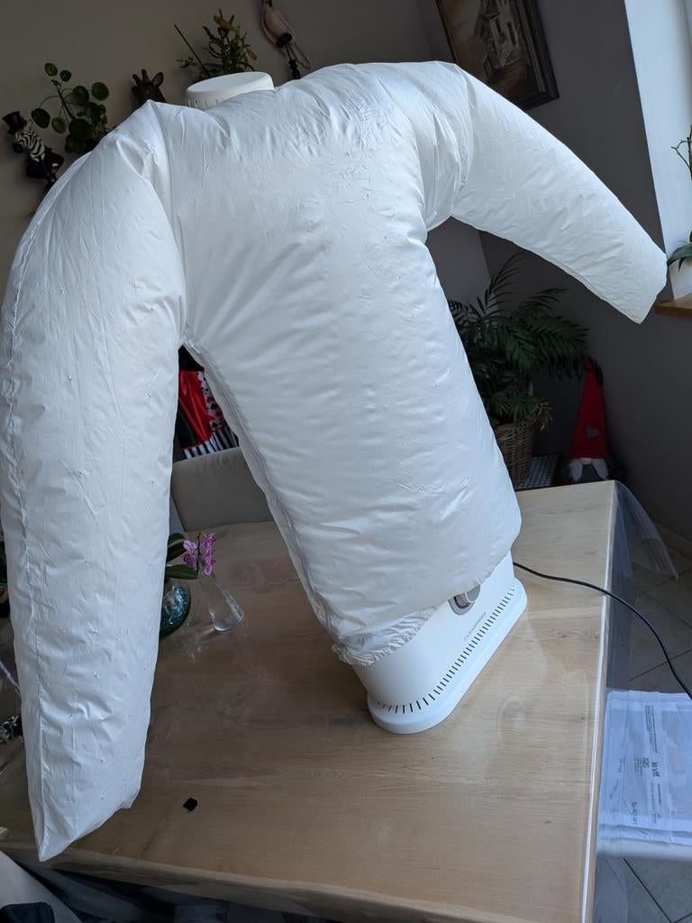 Opblaasbare en verwarmde strijkmannequin-robot, Elektronische apparatuur, Ophalen of Verzenden