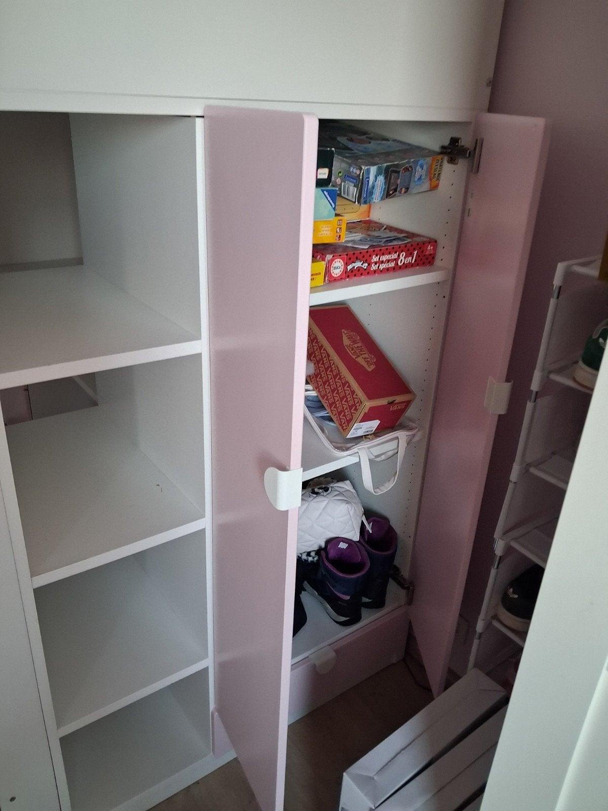 Lit bureau avec penderie, Maison & Meubles, Enlèvement