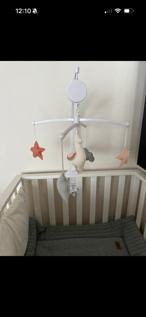 Muziek mobiel, Kinderen en Baby's, Ophalen, Overige merken, Zo goed als nieuw, Wit
