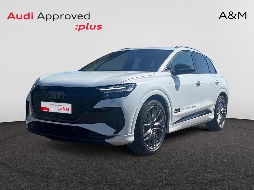 Audi Q4 e-tron Q4 e-Tron 82 kWh 45 Quattro Attraction, Auto's, Audi, Automaat, Overige modellen, Wit, Elektrisch