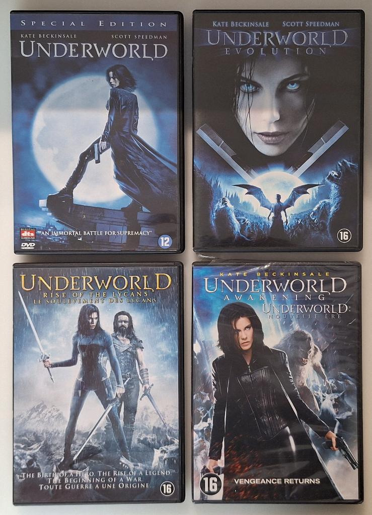 Underworld (Lot van 4 DVD's), Enlèvement ou Envoi, Neuf, dans son emballage, Fantasy