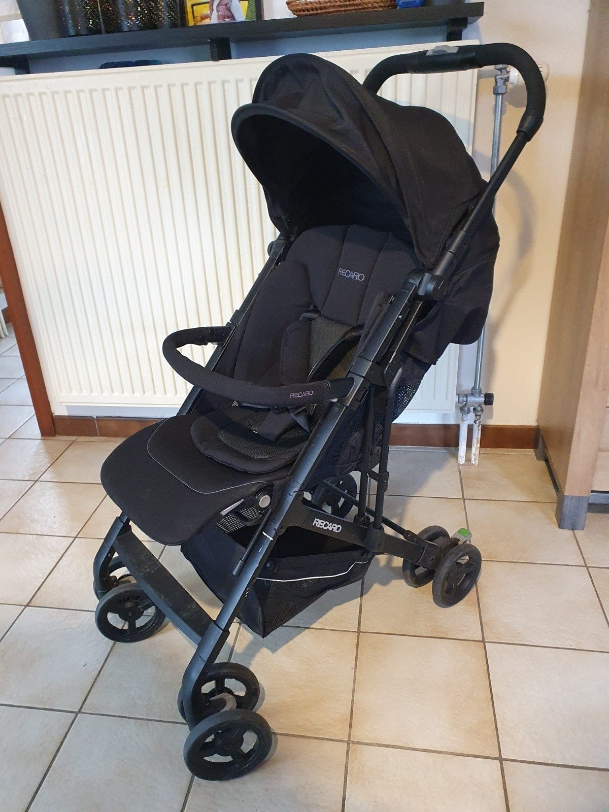 Poussette canne Recaro Easylife Elite 2 – Très bon état, Enlèvement, Protection de pluie