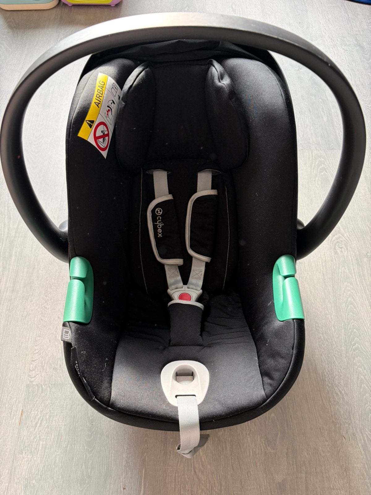 Siège auto bébé Cybex Aton B2 + Base One – Très bon état, Enlèvement ou Envoi, Comme neuf, Protection latérale
