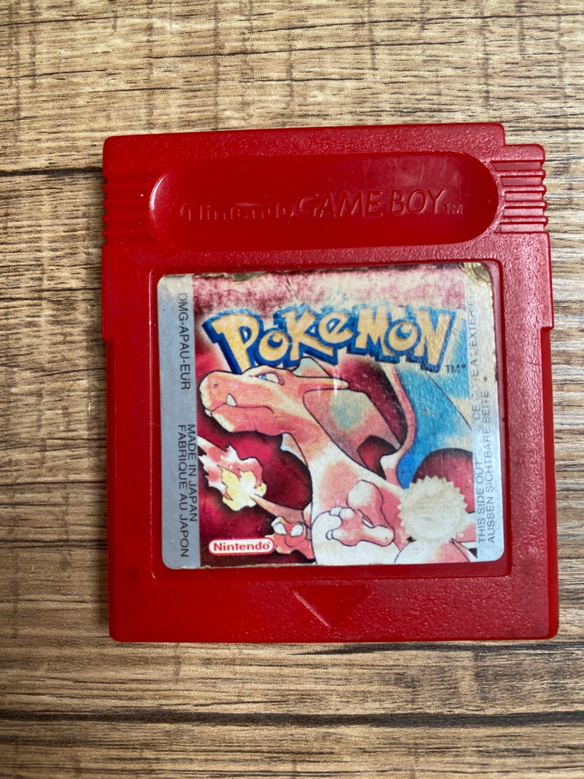 Pokemon red gameboy spel, Ophalen of Verzenden, Zo goed als nieuw