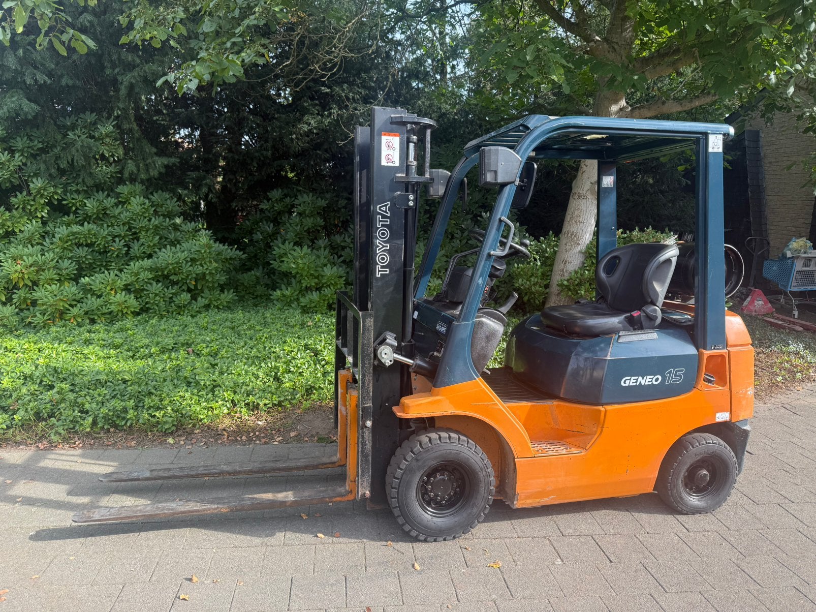 Heftruck 1,5 ton in perfecte staat!, 1000 à 2000 kg, Enlèvement, LPG, Chariot élévateur