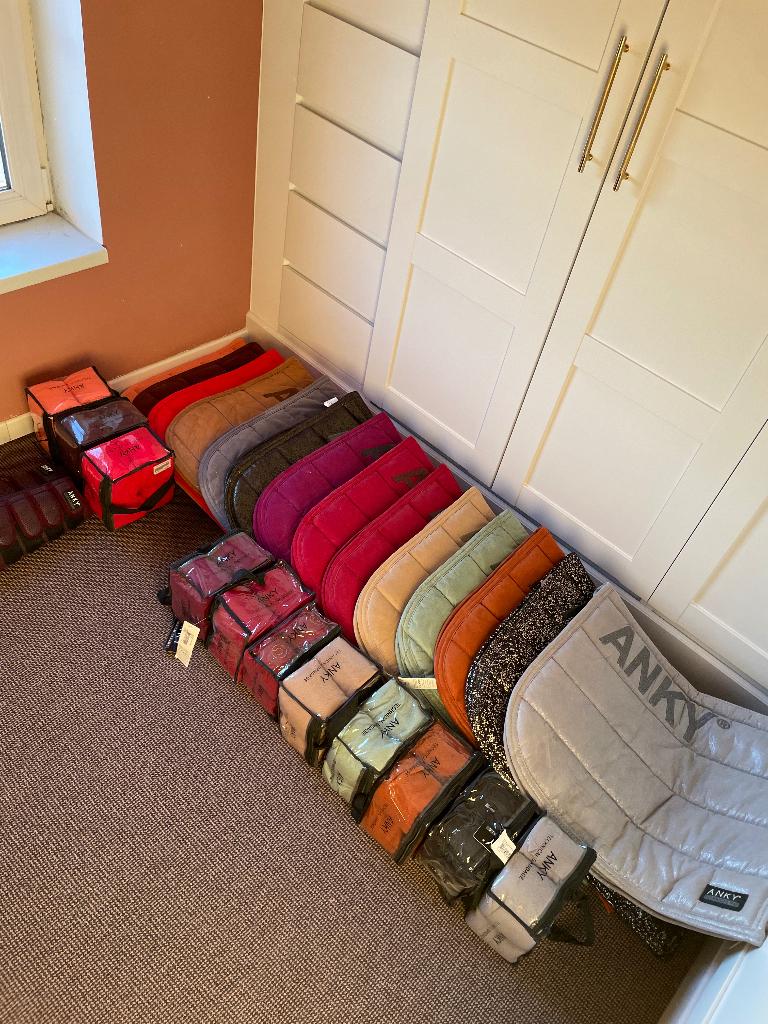 Anky zadeldoeken dressuur zeer goede staat, Dieren en Toebehoren, Full (L), Dressuurdekje, Ophalen of Verzenden, Zo goed als nieuw