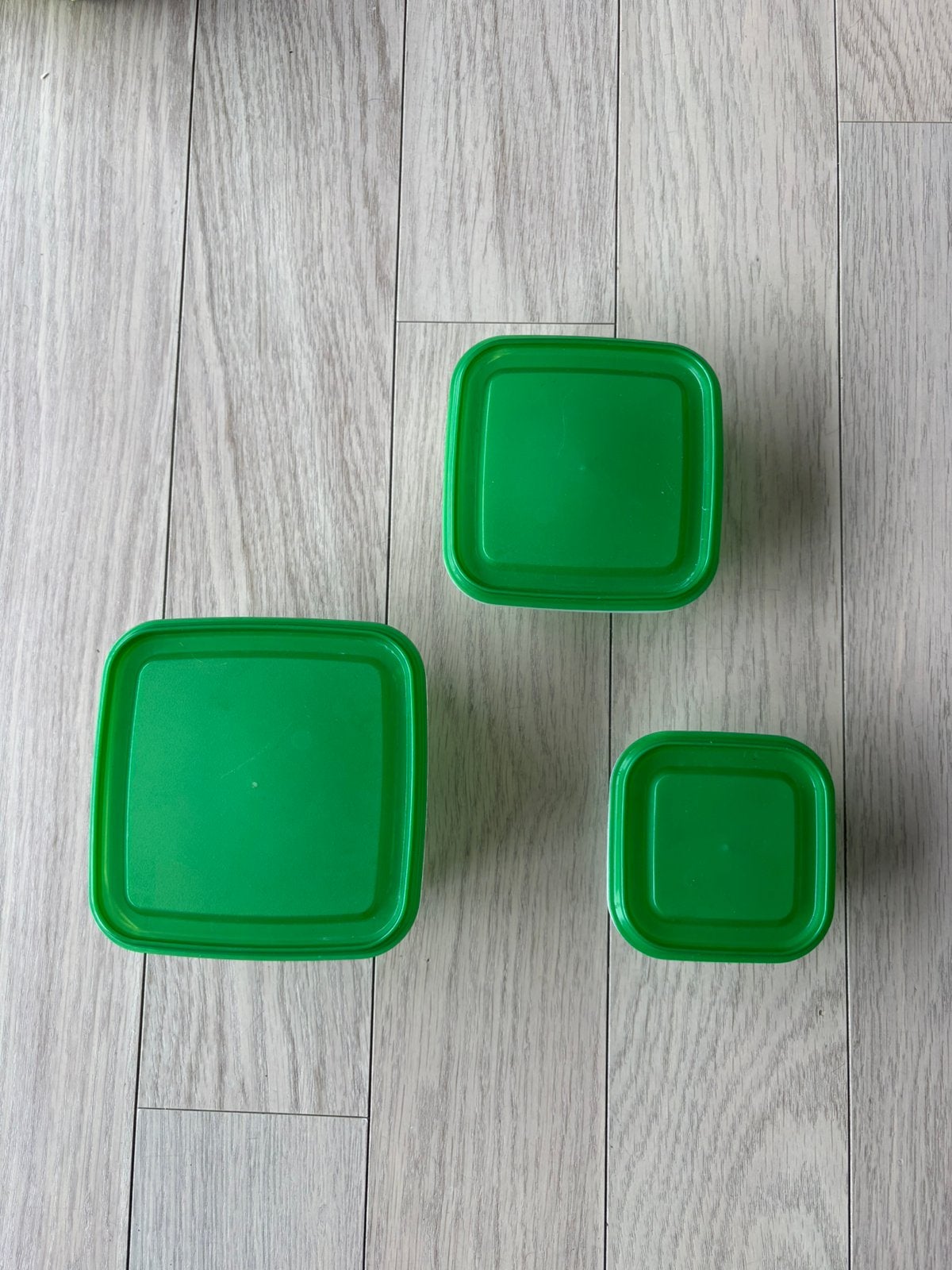 Boîtes de rangement avec couvercles IKEA — Ensemble de 3, Enlèvement ou Envoi, Utilisé, Boîte de conservation, Avec couvercle