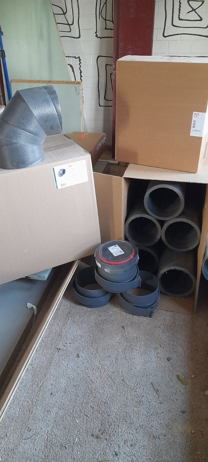 Geisoleerde ventilatie Ubbink eps, Doe-het-zelf en Bouw, Ophalen
