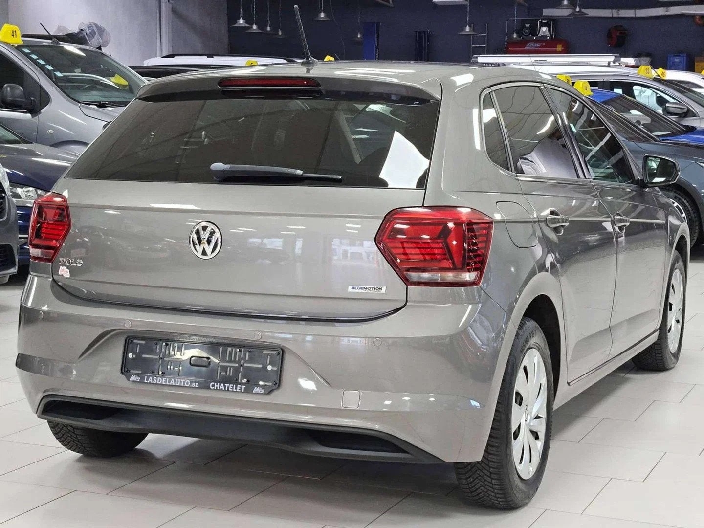 Volkswagen Polo 1.0TSi Auto Front Assist Carplay Android Blu, Autos, Volkswagen, Argent ou Gris, Achat, Euro 6, https://public.car-pass.be/vhr/4237889d-3266-4f9c-856c-a59e4829436e