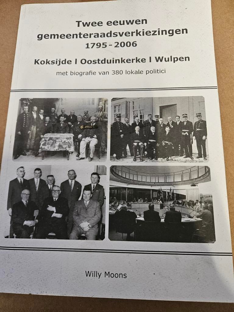 Boek geschiedenis Koksijde Verkiezingen, Verzenden