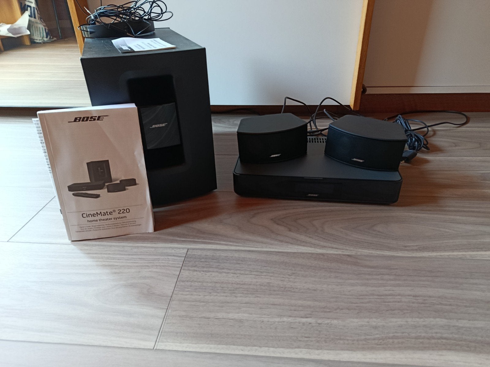 bose cinema te 220 home theater system, Audio, Tv en Foto, Videospelers, Ophalen, Gebruikt, Overige typen