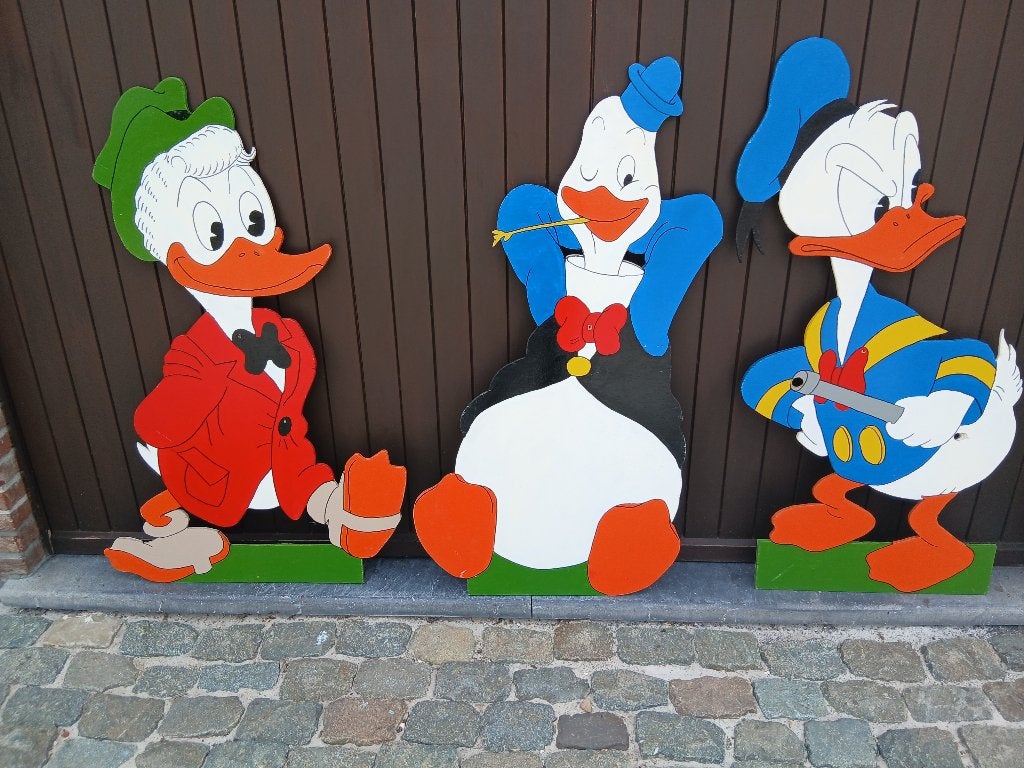 walt disney & hoogte disney bord 120 cm & dikte 1 cm, Verzamelen, Ophalen, Donald Duck, Nieuw, Overige typen