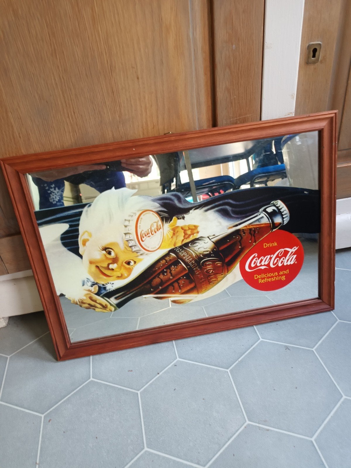coca cola spiegel, Verzamelen, Ophalen