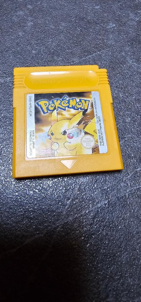 Pokémon jaune, Consoles de jeu & Jeux vidéo, Jeux | Nintendo Game Boy, Utilisé, Enlèvement ou Envoi