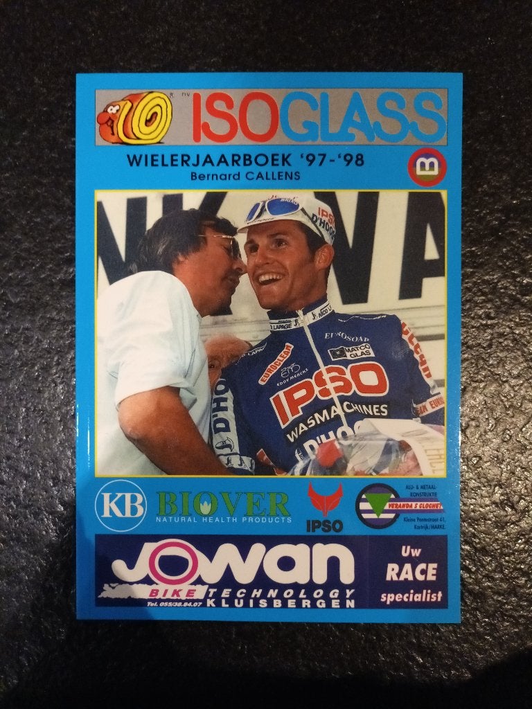 Wielerjaarboek 1997-1998 + 2 gratis boeken, Verzenden, Nieuw, Lopen en Fietsen, Bernard Callens