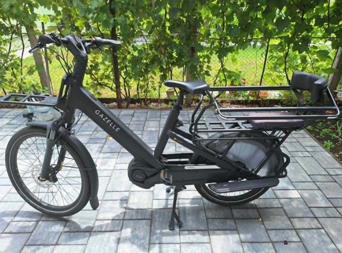 Gazelle Cabby C380 E-Longtail – Topstaat (1500 km), Fietsen en Brommers, Ophalen of Verzenden, Zo goed als nieuw, Gazelle