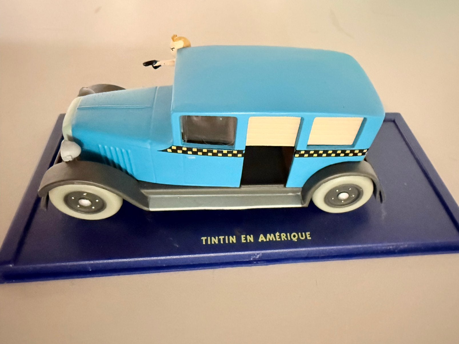 Tintin Tintin et America Taxi 1:43 n 04 — Atlas Moulinsart, Enlèvement ou Envoi, Comme neuf, Voiture, Autres marques