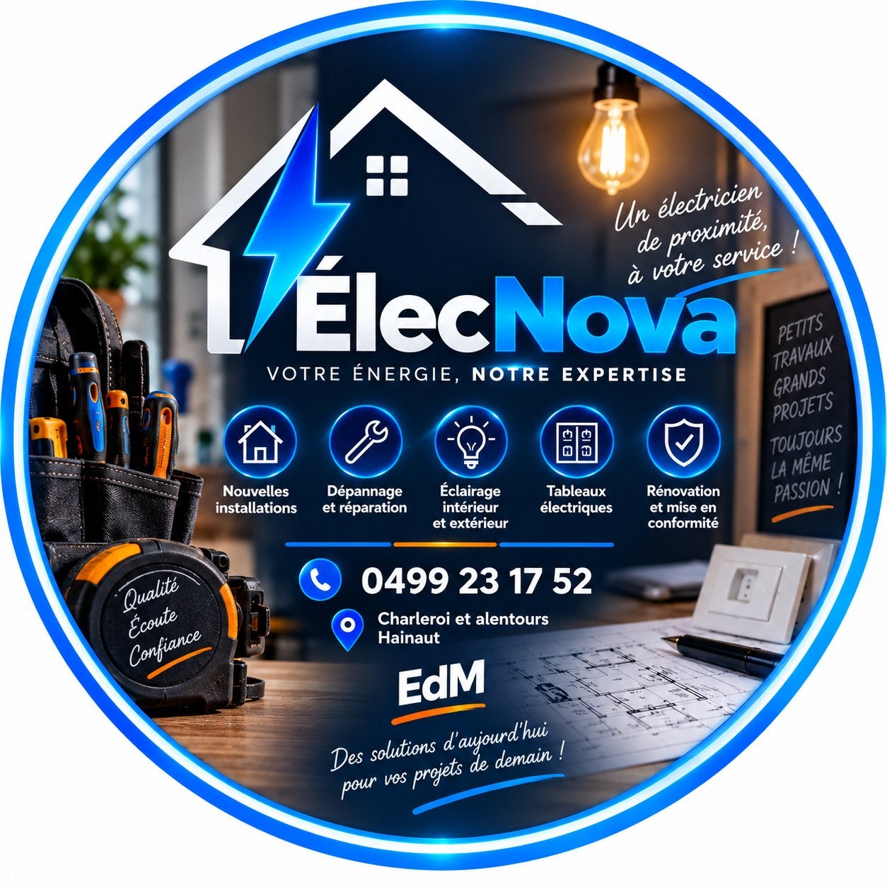 Service électricité, Enlèvement ou Envoi, Neuf