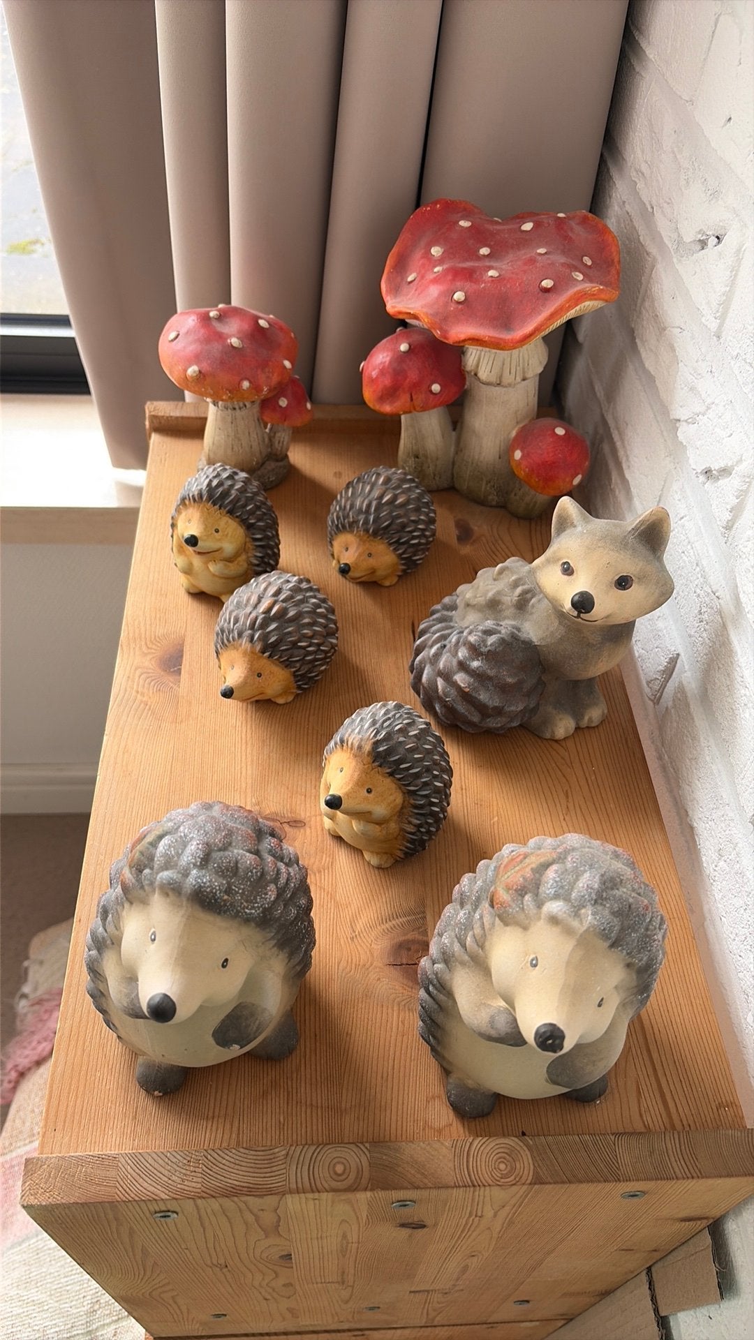 Herfstdecoratie, Ophalen of Verzenden, Zo goed als nieuw, Dier