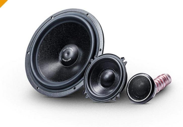 GLADEN PRO 165|3 3-weg componenten set ACTIEF, Auto diversen, Autospeakers