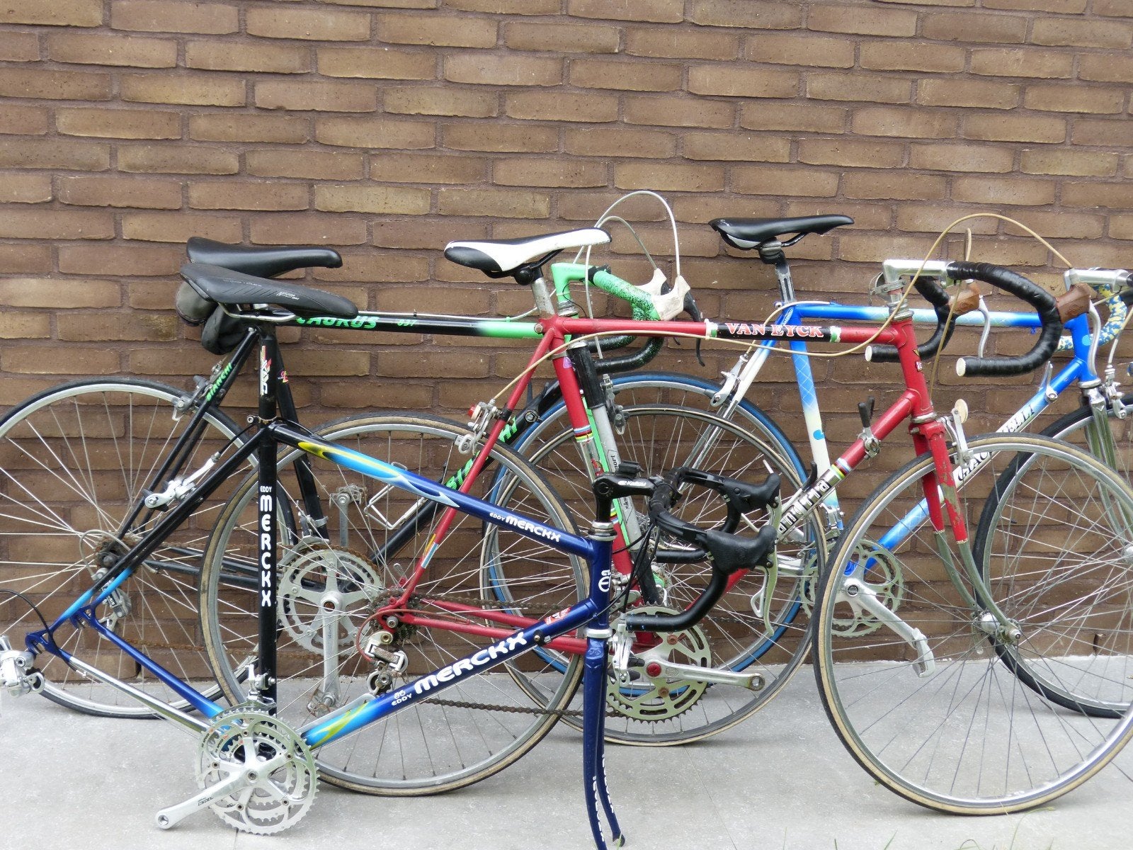 oude koersfietsen met campagnolo groep, Fietsen en Brommers, 55 tot 59 cm, Ophalen, Velgrem, Jaren '30