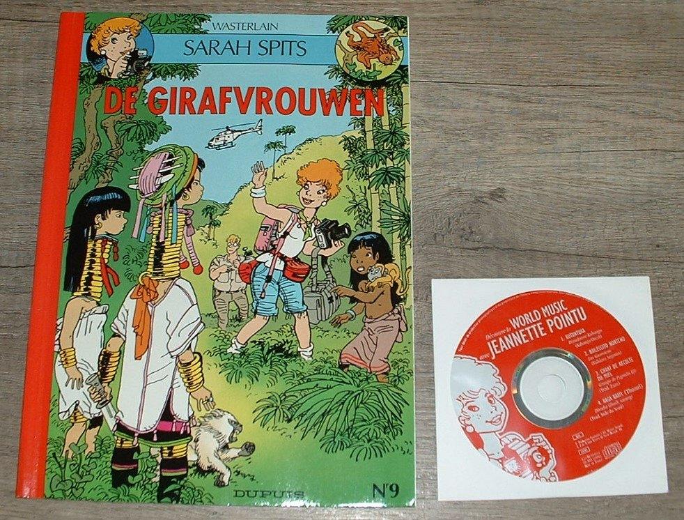 strip Sarah Spits nr 9 gesigneerd + tekening + CD, Livres, BD, Comme neuf, Une BD, Enlèvement ou Envoi