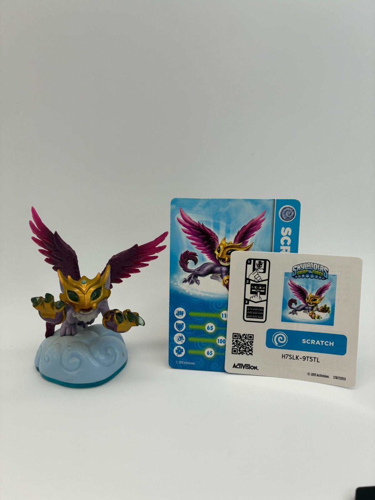 Skylanders Swap Force Scratch avec autocollant et carte, Consoles de jeu & Jeux vidéo, Envoi, Comme neuf