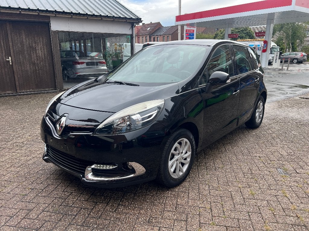 renault scenic 1.5 dci //CAR PASS// euro 5, Auto's, Renault, Voorwielaandrijving, Zwart, 4 cilinders, Leder en Stof