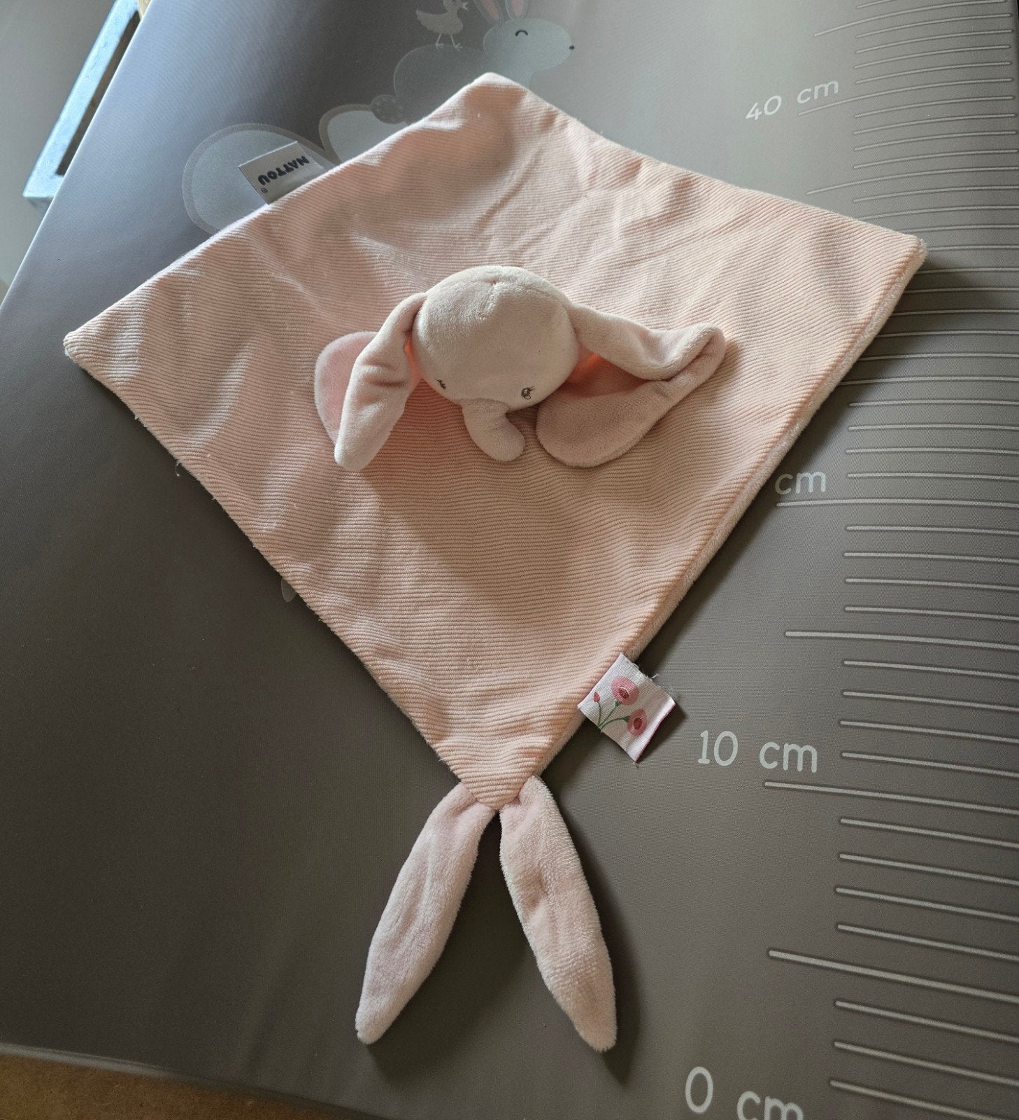Doudou ou foulard en nattou doux, rose (éléphant), Enfants & Bébés, Neuf, Enlèvement ou Envoi, Autres marques, Rose