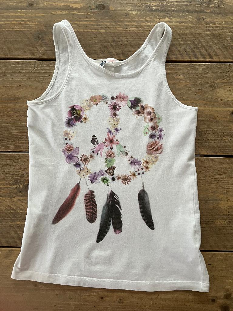 H&M, top maat 146 - 152, Kinderen en Baby's, Kinderkleding | Maat 146, Gebruikt, Meisje, H&M, Ophalen of Verzenden
