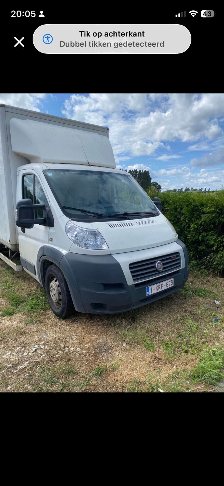 Fiat ducato, Auto's, Automaat, Euro 5, Leder, Grijs