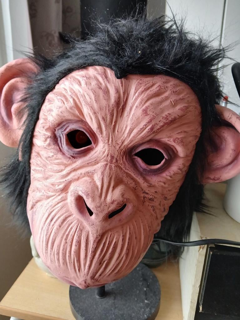 Apenmasker op ware grote, Ophalen of Verzenden, Nieuw, Overige typen