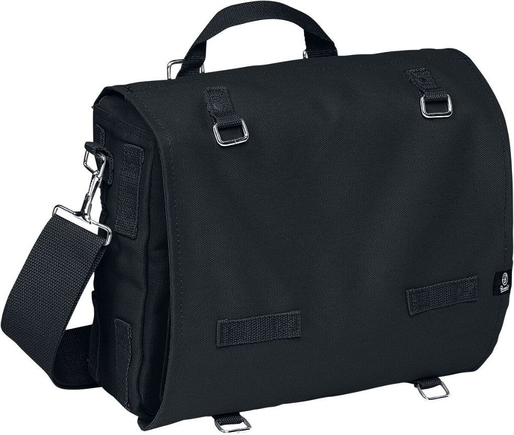 Grand sac-besace BRANDIT - noir - neuf, Bijoux, Sacs & Beauté, Sacs | Sacs à bandoulière, Enlèvement ou Envoi, Neuf, Noir, Autres marques