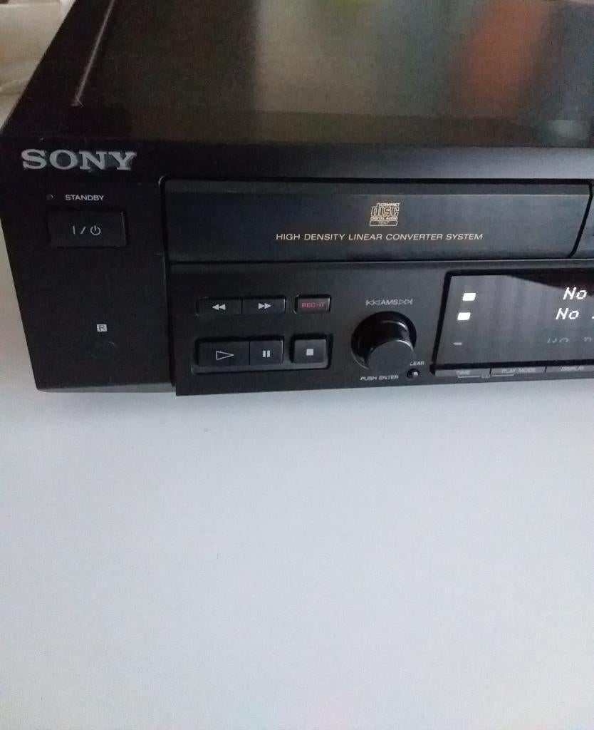 Sony MXD-D3 Compact Disc en Minidisc speler met afstandstbed, Ophalen, Sony