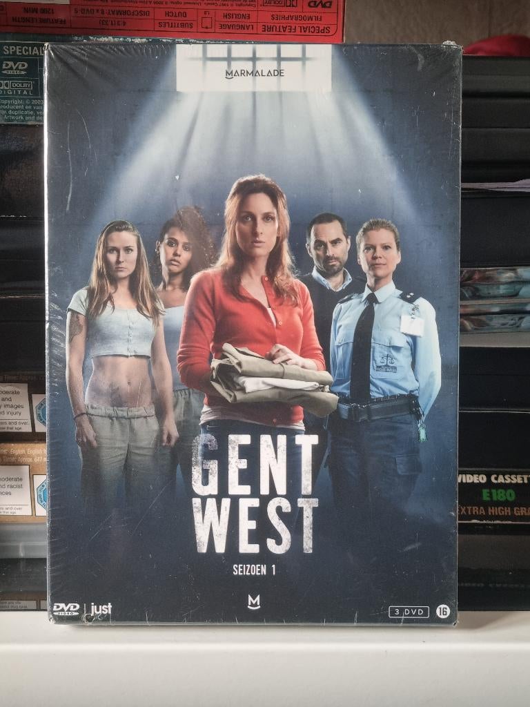 Gent West, seizoen 1, Mathieu Mortelmans, Cd's en Dvd's, Dvd's | Nederlandstalig, Nieuw in verpakking, Boxset, Ophalen of Verzenden