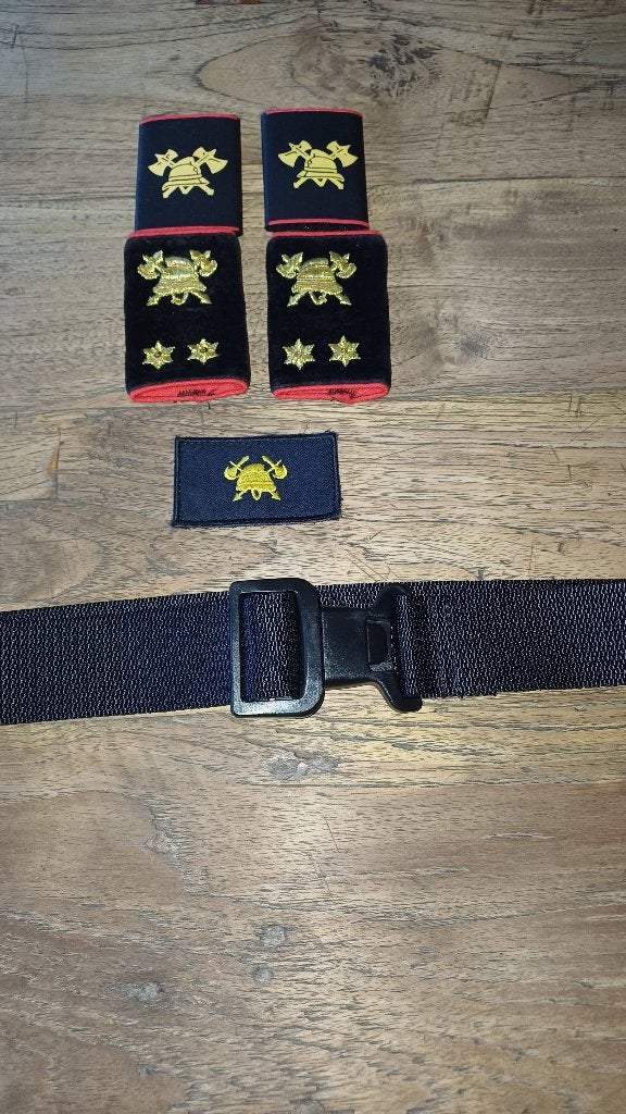 Brandweer schouder stukjes, Ophalen, Overige soorten, Embleem of Badge