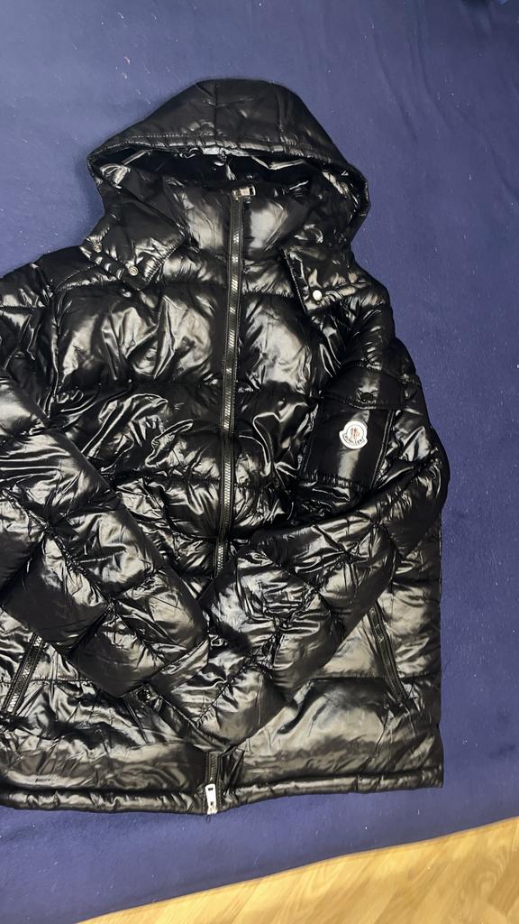 Moncler Maya, Ophalen, Moncler, Zwart, Maat 56/58 (XL)