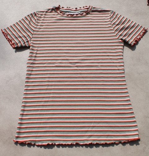 Gestreept T-shirtje - maat 158, Kinderen en Baby's, Kinderkleding | Maat 158, Fish & Chips, Meisje, Ophalen of Verzenden, Zo goed als nieuw