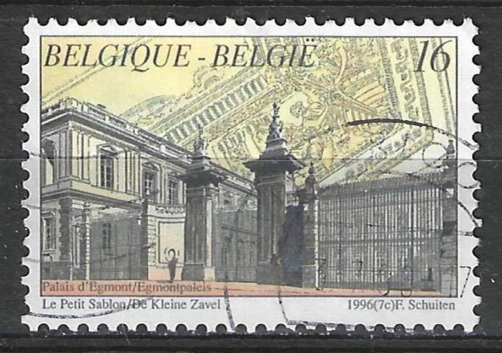 Belgique 1996 - Yvert/OBP 2644 - Bruxelles (ST), Timbres & Monnaies, Envoi, Affranchi, Oblitéré, Europe