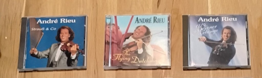 3 CD's André Rieu, Ophalen of Verzenden, Zo goed als nieuw