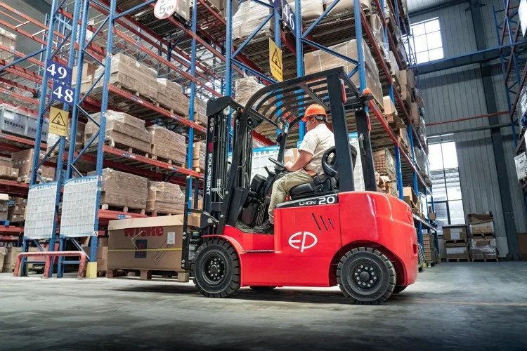 EP EP EFL 201 elektrische heftruck (2.000 kg), Articles professionnels, 2000 à 3000 kg, Électrique, Chariot élévateur, Ep
