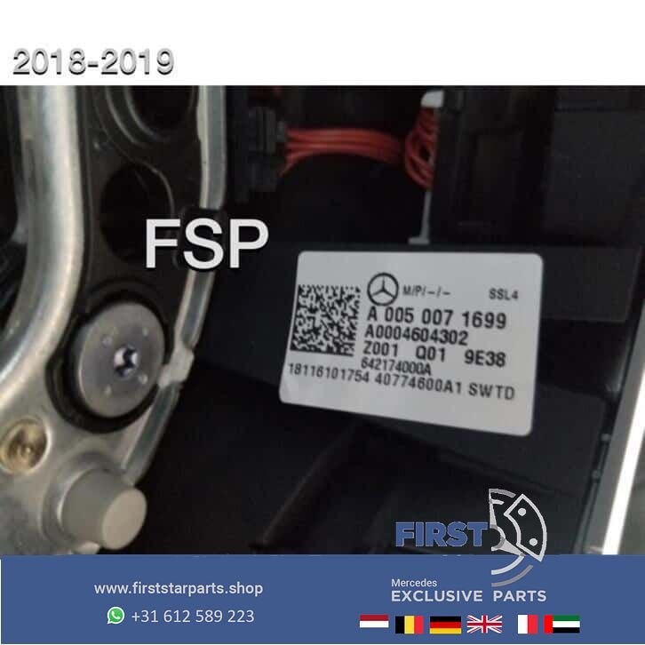 MB W177 A Klasse 2018-2019 stuur + airbag origineel Mercedes, Utilisé, -, -, Enlèvement ou Envoi