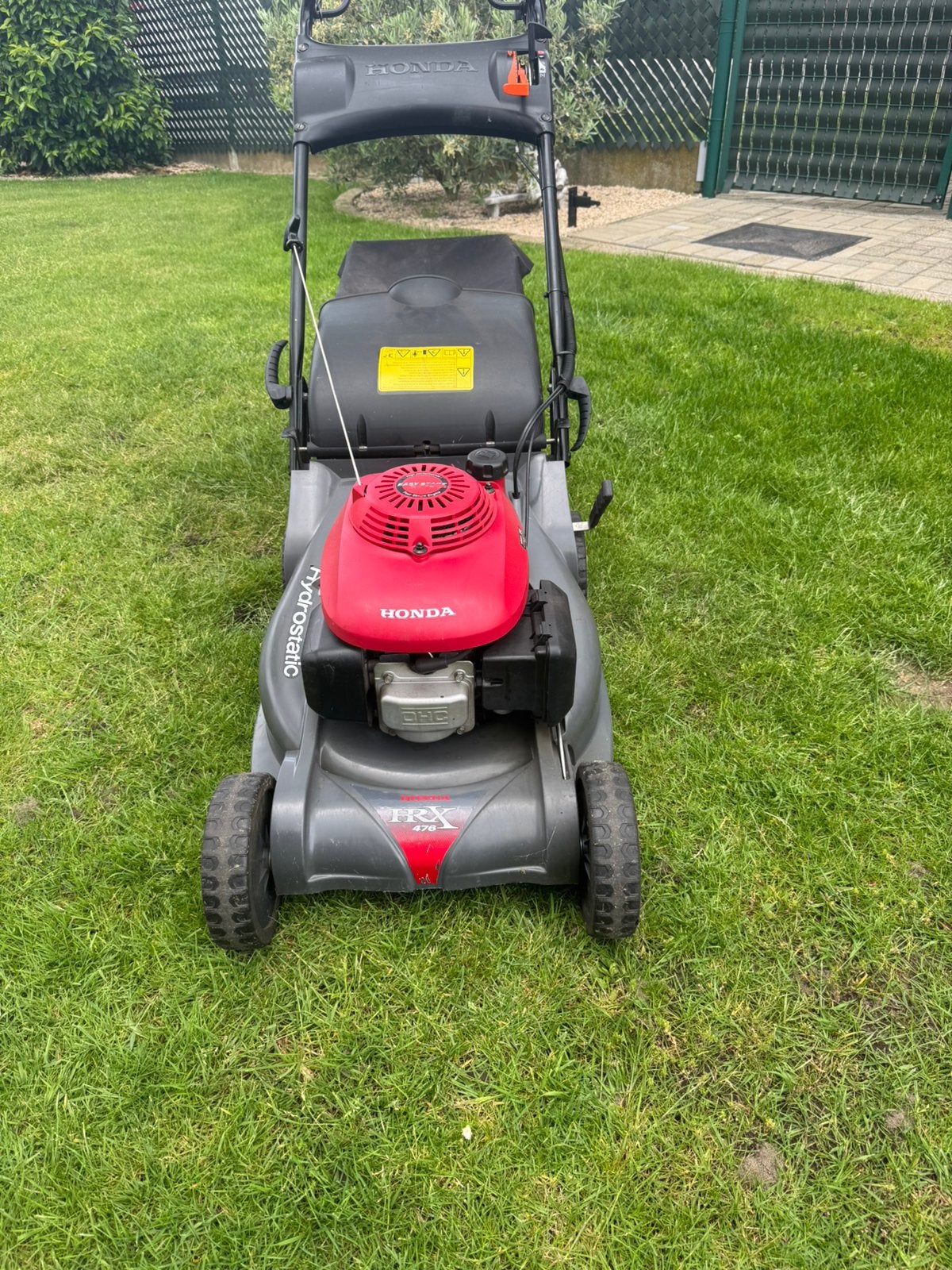 honda hrx 476 hydrostatic, Jardin & Terrasse, Tondeuses à gazon, Enlèvement, Comme neuf