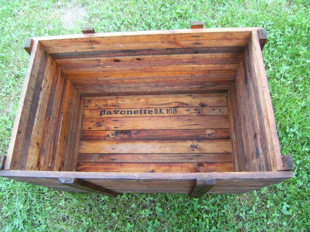 Houten Krat, Maison & Meubles, Accessoires pour la Maison | Coffres, Utilisé, Autres essences de bois, Enlèvement