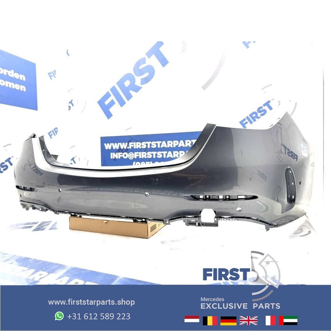W206 AMG ACHTERBUMPER 2021-2026 ZWART WIT GRIJS Mercedes C K, Arrière, Utilisé, -, -