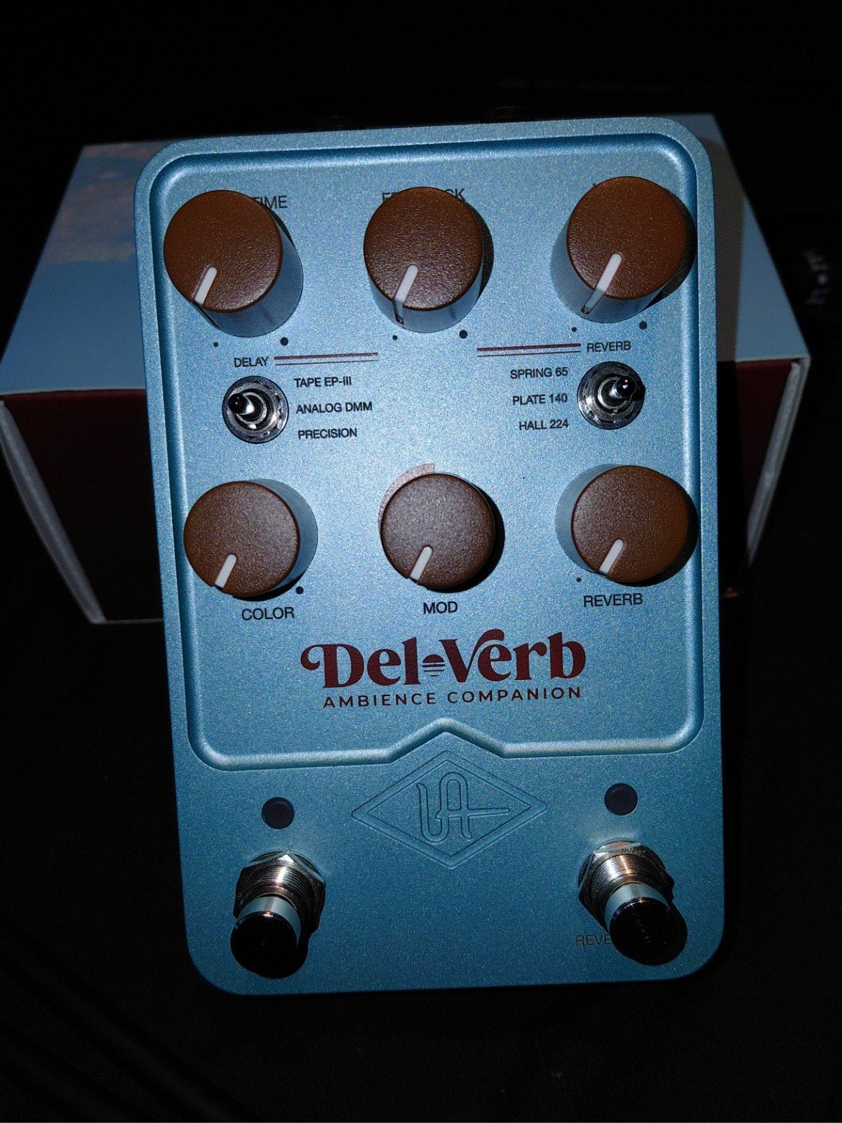 UAFX Del-Verb Ambiance Companion, Muziek en Instrumenten, Ophalen of Verzenden, Gebruikt, Reverb
