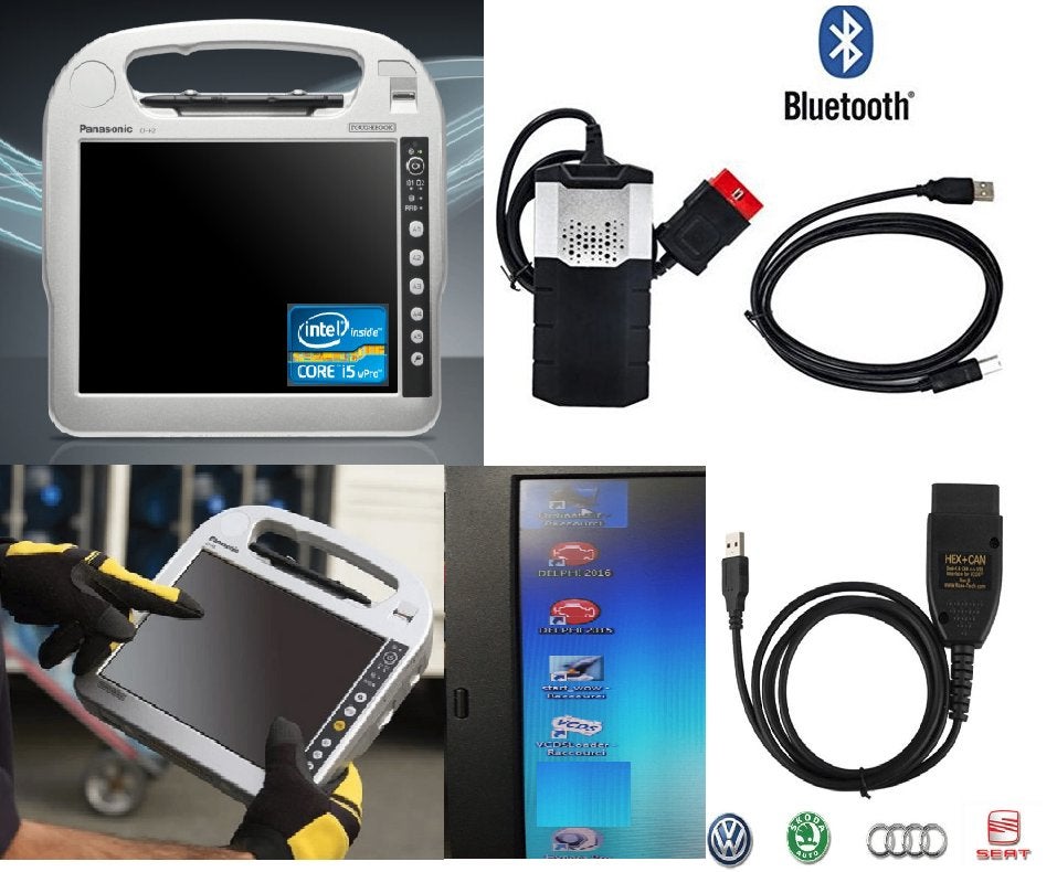 Tablette panasonic auto diagnostique delphi, wow, vcds,2021, Ophalen of Verzenden, Nieuw