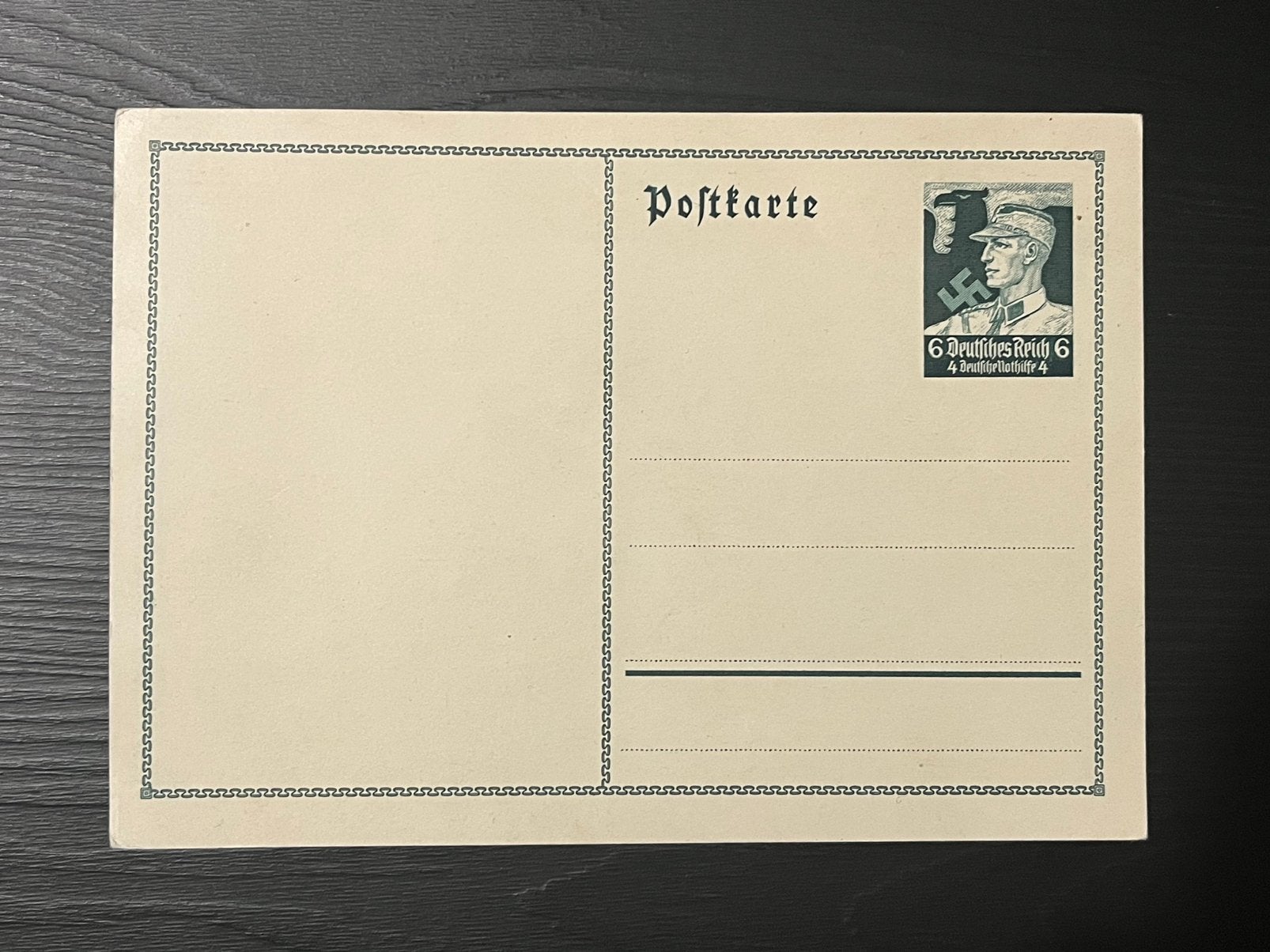Carte postale originale « 3e Reich, Deutsche Nothilfe », Enlèvement ou Envoi, Autres périodes, Non oblitéré