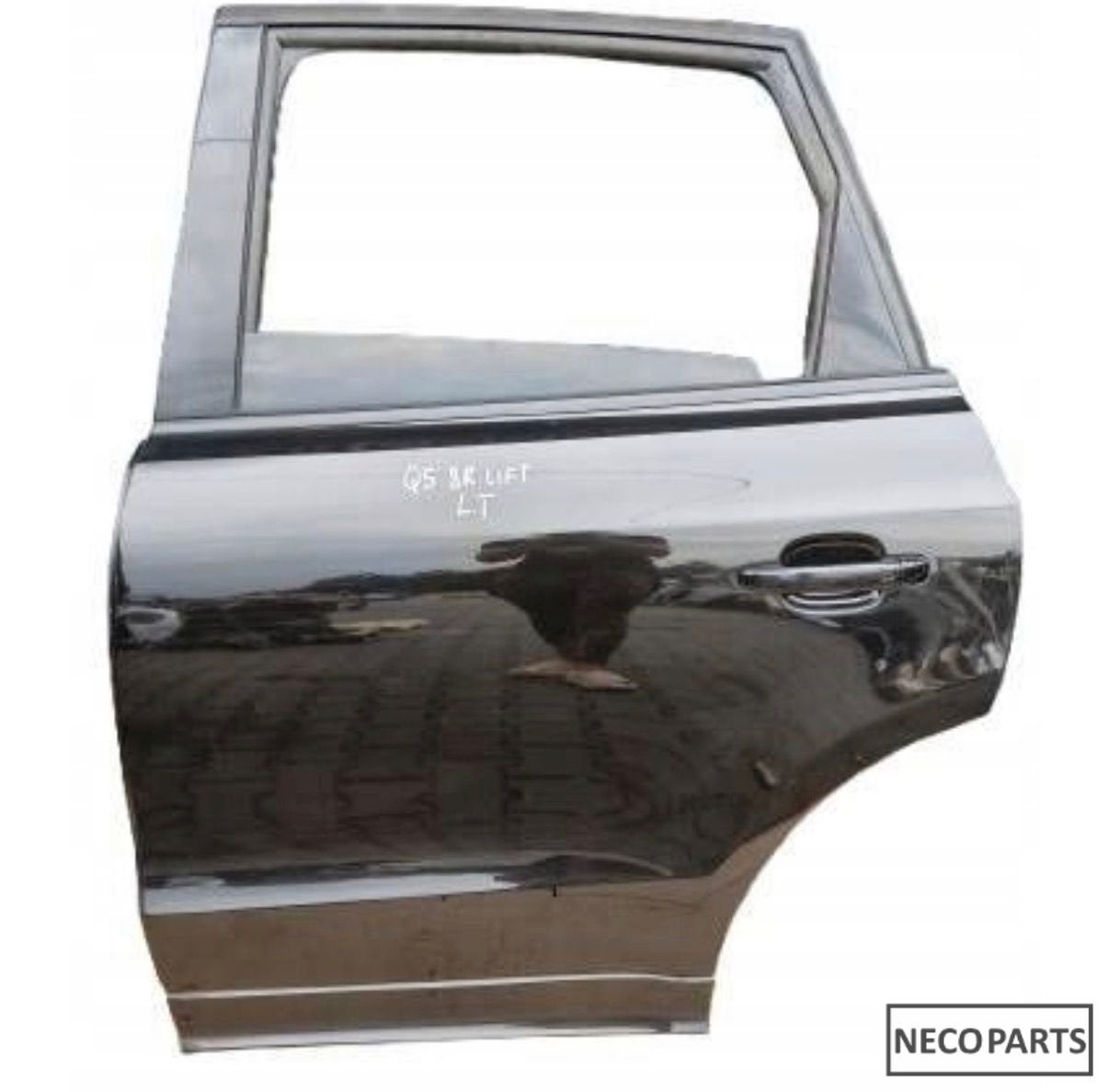 AUDI Q5 8R FACELIFT PORTIER DEUR LINKS ACHTER ORIGINEEL, Auto-onderdelen, Gebruikt, -, Achter, -