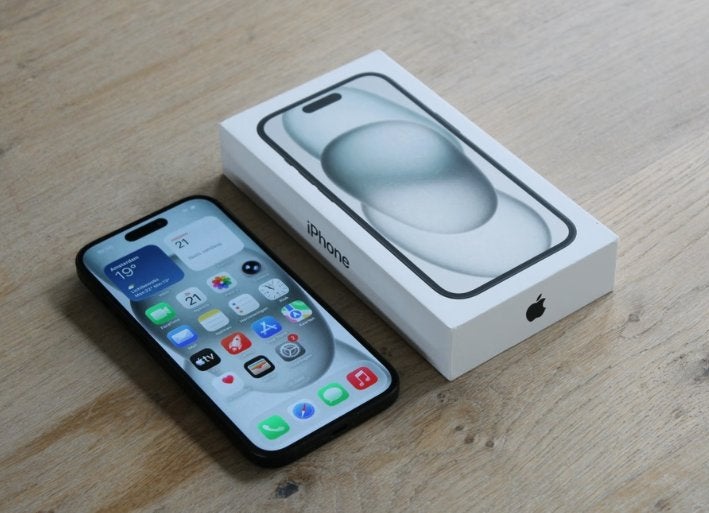 Iphone 15 128 GB zwart, Ophalen, 80 %, 128 GB, IPhone 15